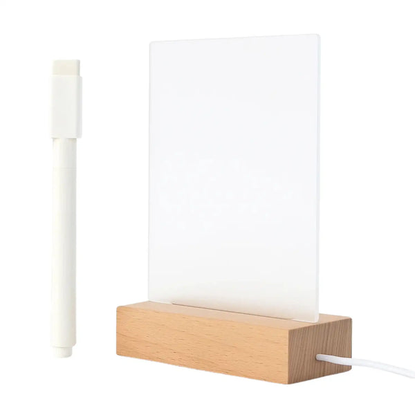 Lampe en acrylique à graver