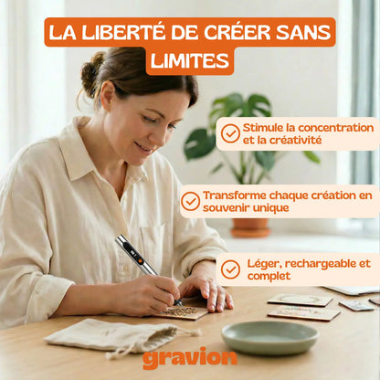 Gravion™ - Le Stylo Graveur Électrique de Précision