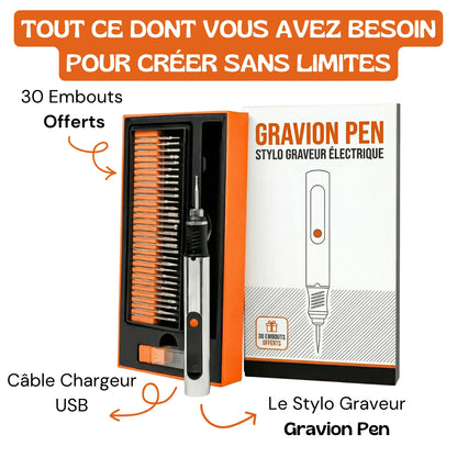 Gravion™ - Le Stylo Graveur Électrique de Précision