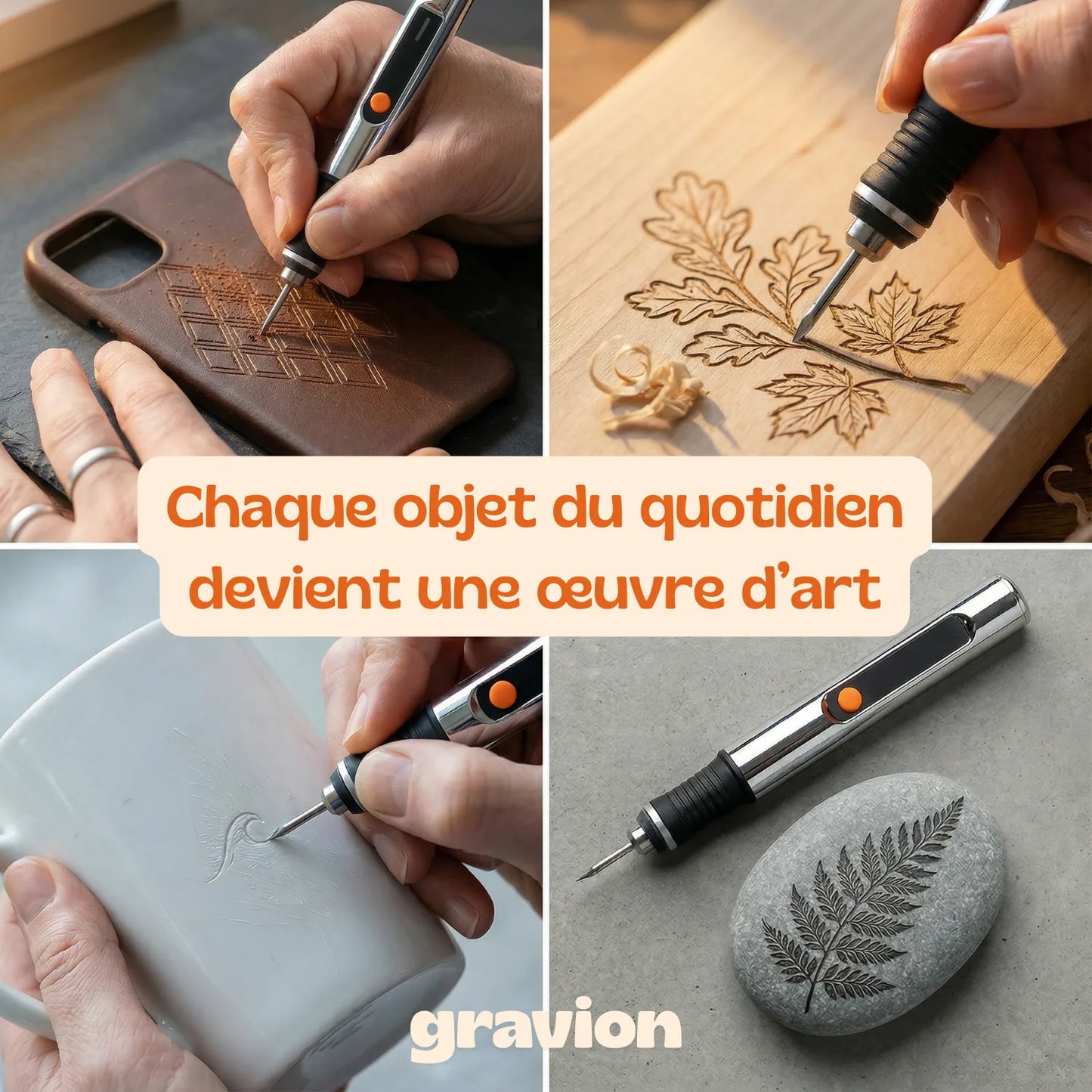 Gravion™ - Le Stylo Graveur Électrique de Précision
